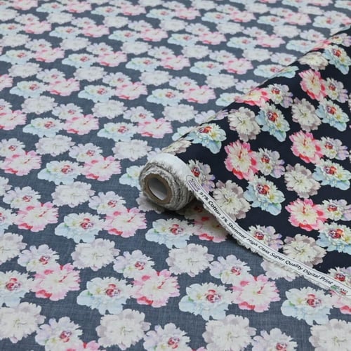 قماش فسكوز قطن فاخر بلمعان 21029