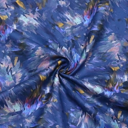 اقمشه نسائية قطن ليبرتي ظلال الريش