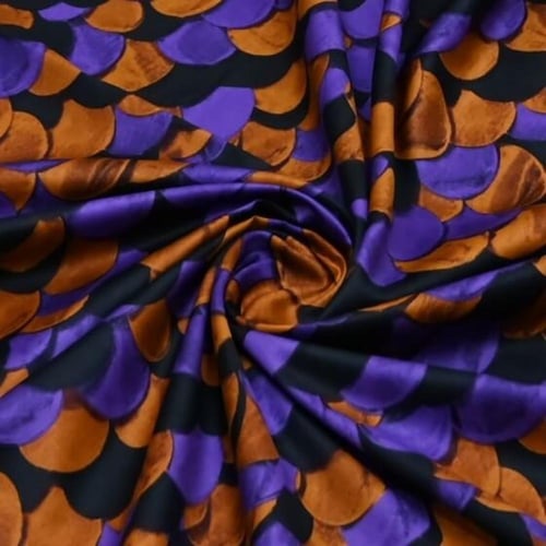 قطن العمودي نقشة نصف دوائر