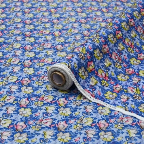 قطن ليبرتي نسائي زهور متوهجة