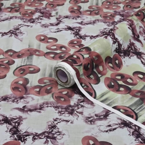 أقمشة قطن شربت متنوعة