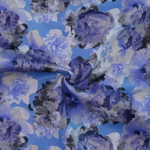 قماش قطن نسائي ناعم مشجر