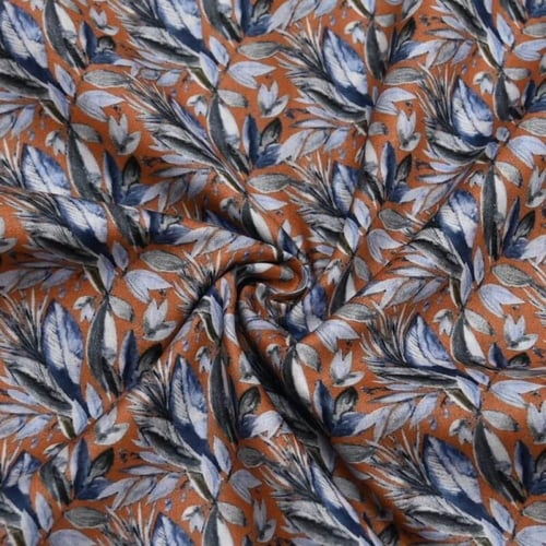 قطن ليبرتي عمودي نقشة أزهار