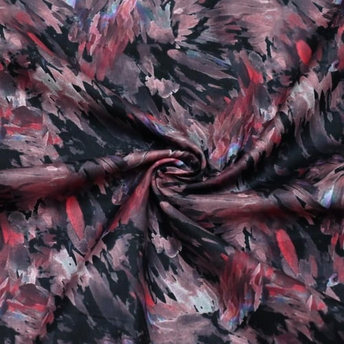 اقمشه نسائية قطن ليبرتي ظلال الريش