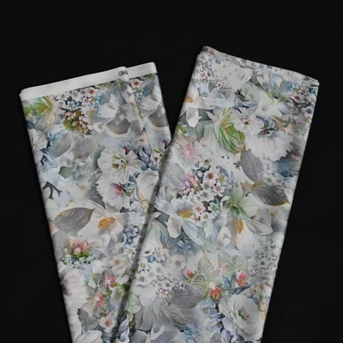 قطع حرير مشجرة