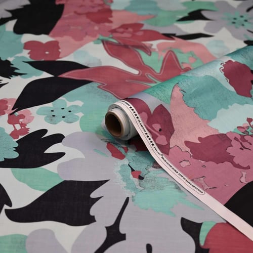 قماش قطن نسائي مشجر