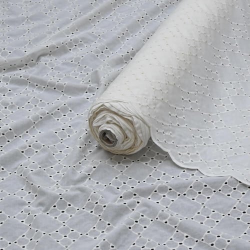 قماش ركامه مخرم قطن 100% ياباني اصلي