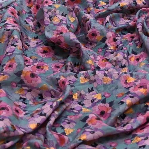 قماش بوال لمعة الخريف