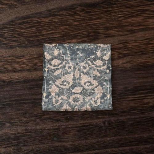 اقمشة مخور شيفون مطرز ملونه