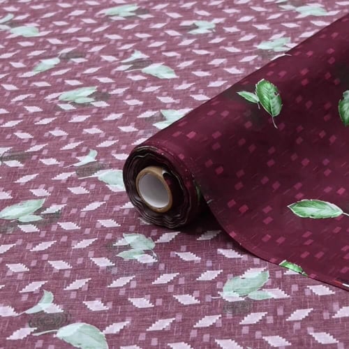 قماش بوال بنقشة أوراق الخريف