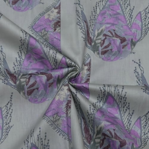 اقمشة قطن نسائيه نقشة أكواريل