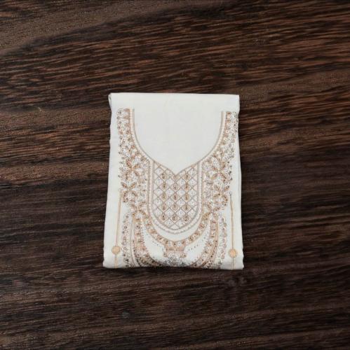 قماش مخور كريب لون سكري