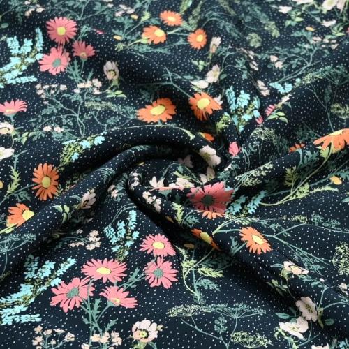 قماش فسكوز صيفي برسمة الازهار