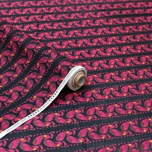 قطن ليبرتي نسائي بنقشة بيزلي فاخرة