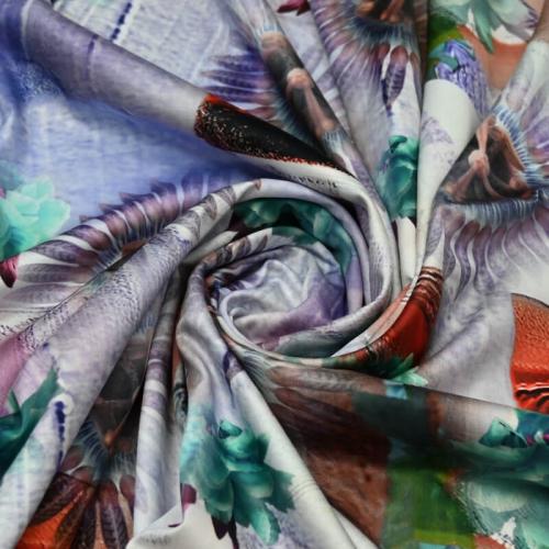 قماش فسكوز مشجر