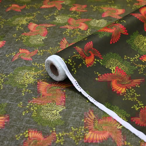 قماش جاكار قطن مشجر