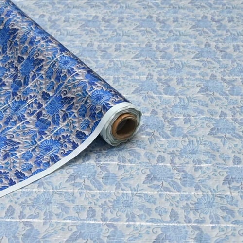 قماش قطن زري العمودي لامع