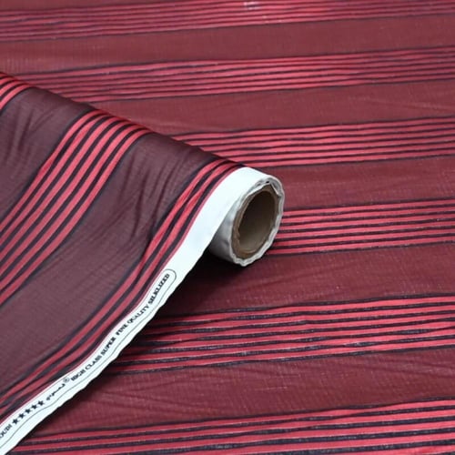 قطن عمودي صيفي بنقشات مقلمه