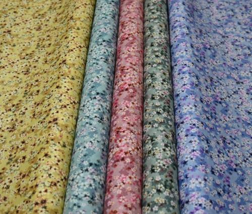 قطن ليبرتي نسائي زهور ربيعية متناثرة