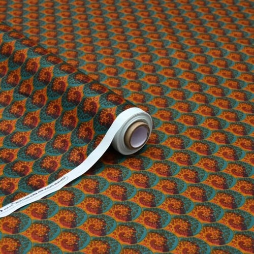 قطن العمودي نقشة وهج الشرق