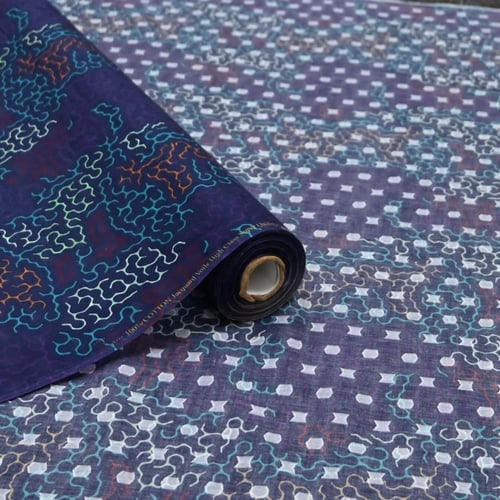 قماش أبوال بنقشة المتاهة