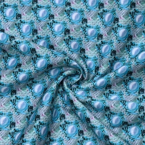 قماش قطن نسائي نقشه الجوهرة