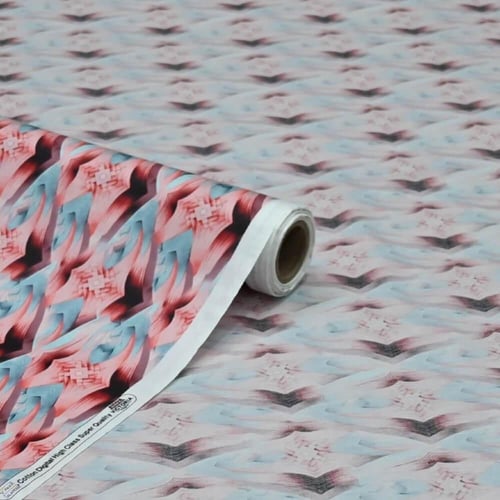 أحدث اقمشة قطن العمودي