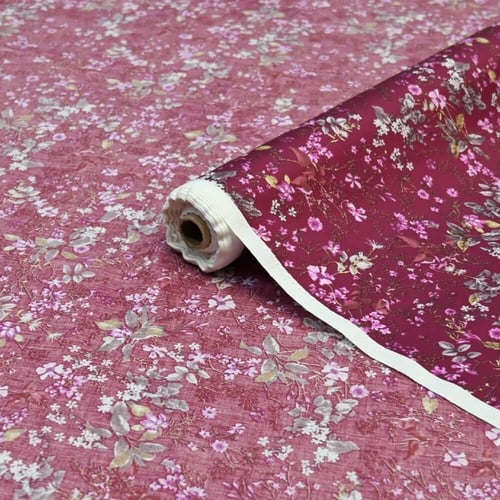 قماش قطن ياباني نسائي مشجر بألوان جذابة