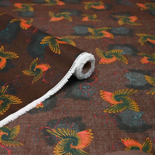 قماش جاكار قطن مشجر