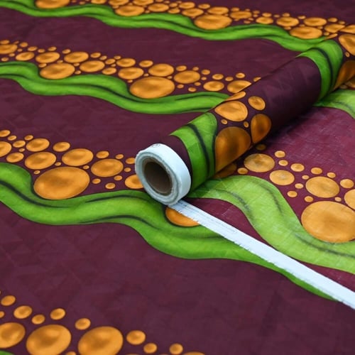 قماش قطن جاكار بنقوش عصرية