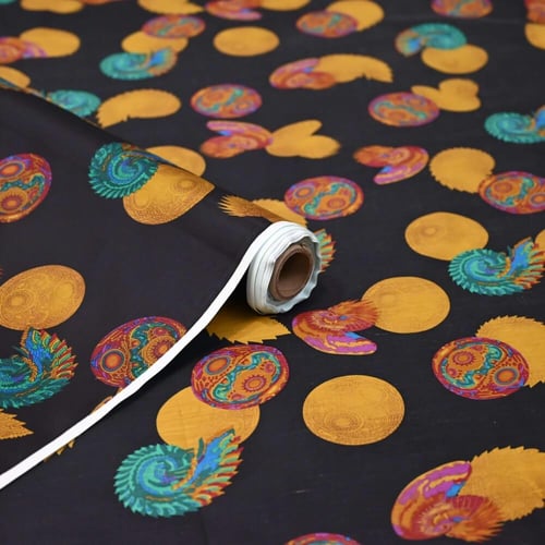 قماش قطن عمودي مشجر