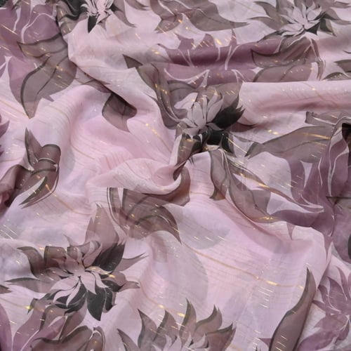 اقمشة ابوال نقشة الأزهار