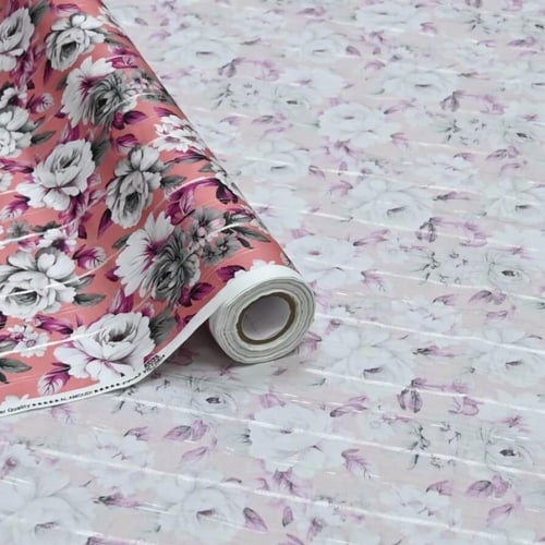 قماش قطن زري نقشة عبق الزهر