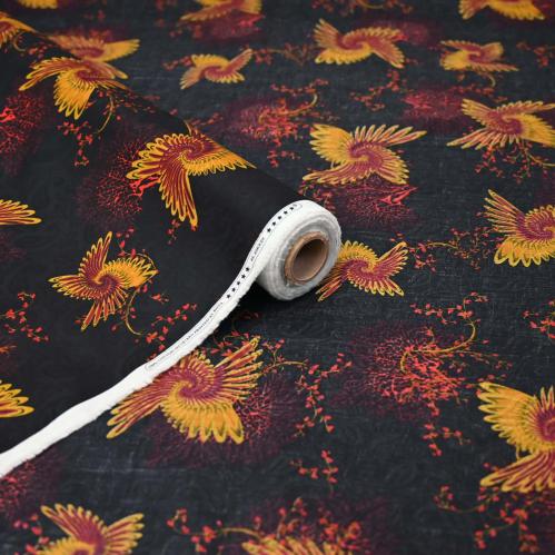 قماش جاكار قطن مشجر