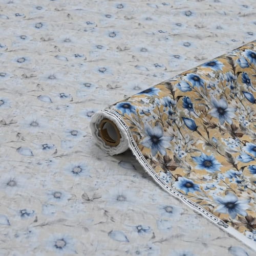 قماش ليبرتي فلورال قطني ناعم