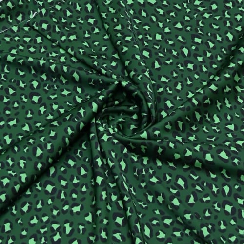 قماش حرير نقشة الليوبارد ميلانو