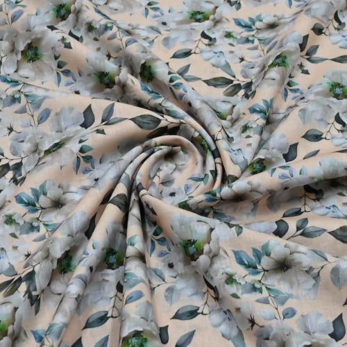 قماش لينن مشجر