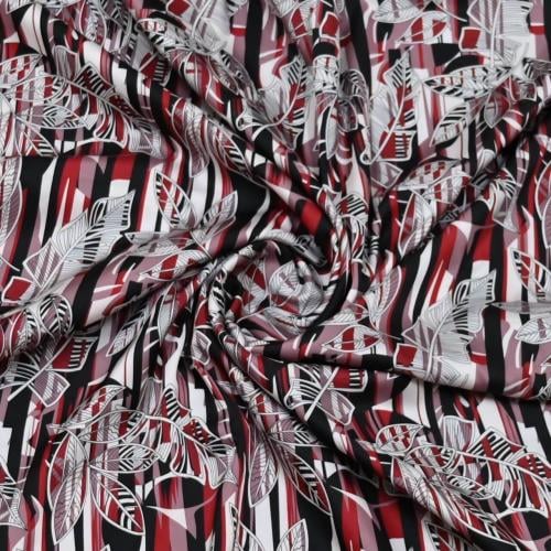 قماش حرير أوراق الليل