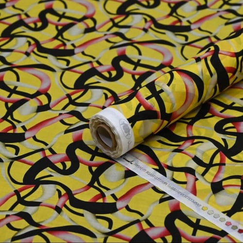 أقمشة قطن شربت بنقشات فريدة