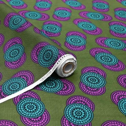 قطن ليبرتي العمودي دوائر الزهرة المتداخلة