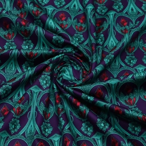 قماش قطن العمودي نقشة بوهيمية