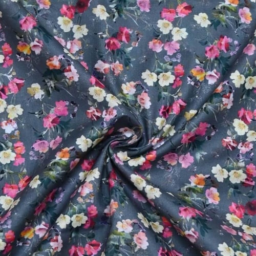 اقمشه نسائية قطن ليبرتي مشجر