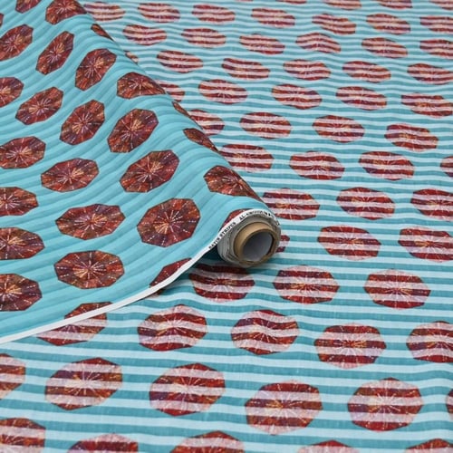 قطن العمودي برسمة نجمة الزينة