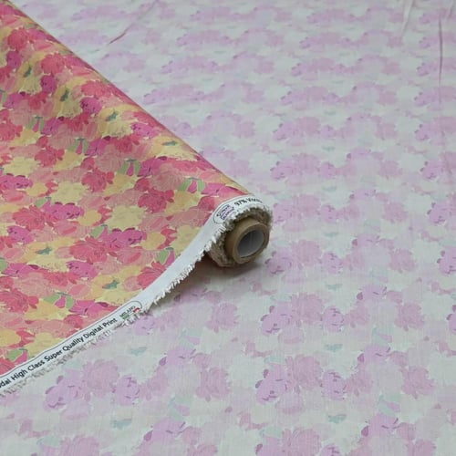 قماش فسكوز فاخر بلمعان