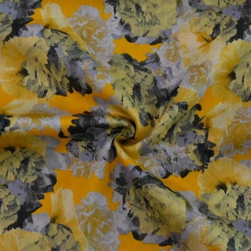 قماش قطن نسائي ناعم مشجر