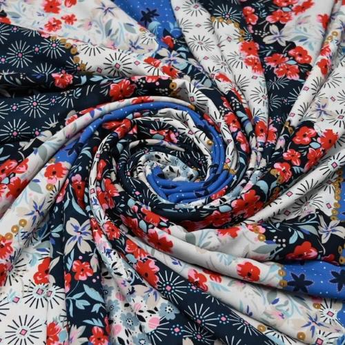 فسكوز زهور مجردة متعددة