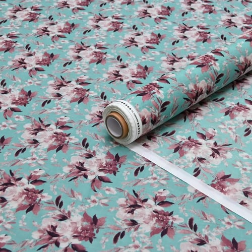 قماش قطن شربت مشجر العمودي