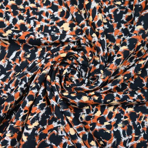 قماش فيسكوز بنقشة النمر