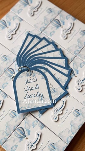 12ميدالية اذكار مع بوكس