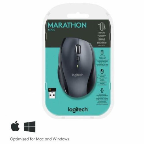 لوجيتيك | ماراثون ماوس لاسلكية احترافية فخمة بطاري...